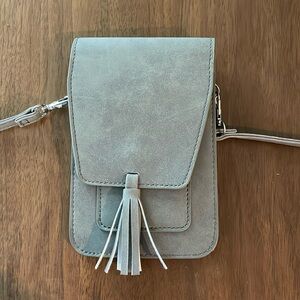 Gray Phone Purse